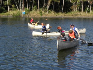 Retreat & Conference Center Activities: Canoeing on TMI Lake